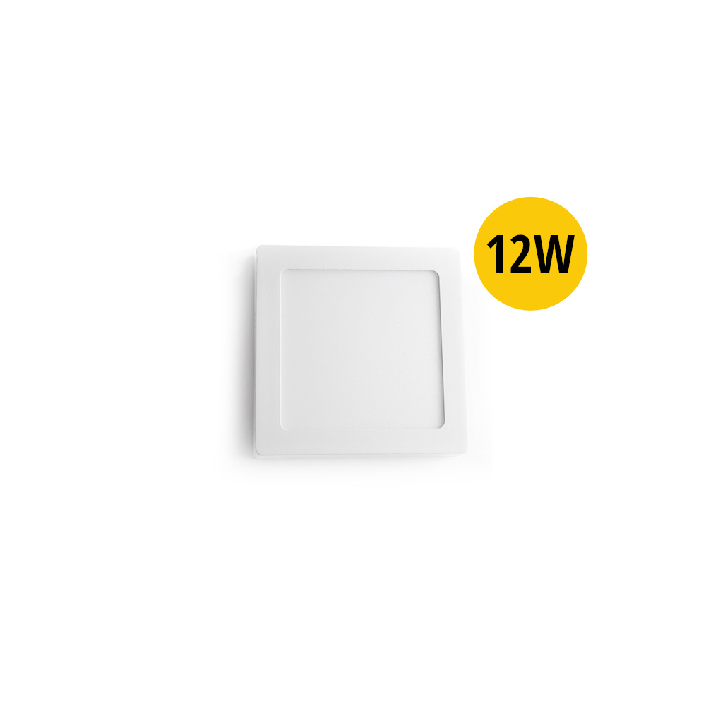 LED NADGRADNI PANEL 12W KVADRAT Hagolights led nadgradni panel 12w kvadrat